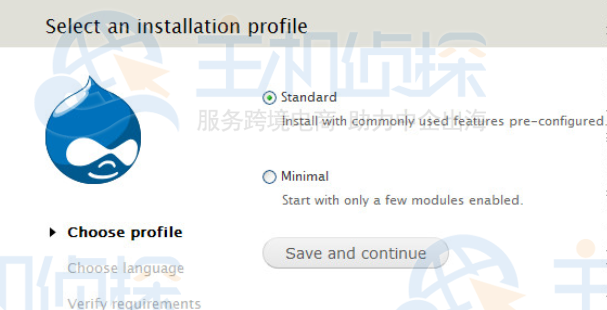 Drupal 7安装教程（附中文设置）