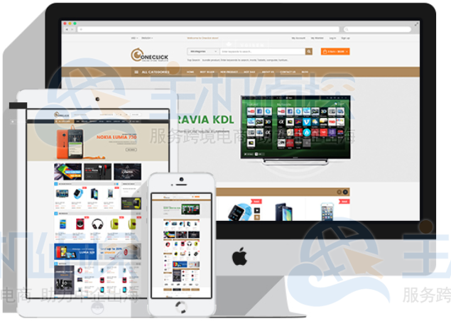 ThemeForest多功能WooCommerce主题推荐：Oneclick