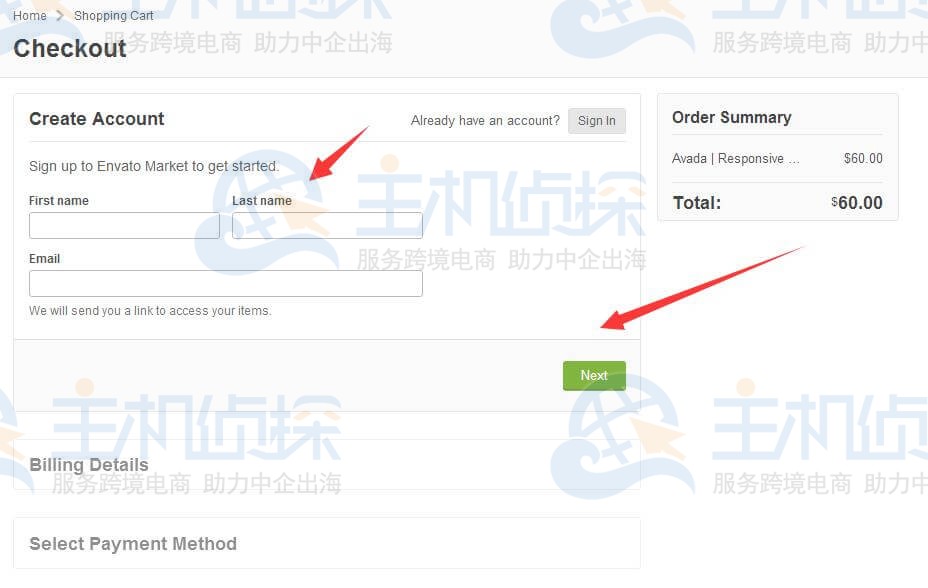 Themeforest主题模板购买教程