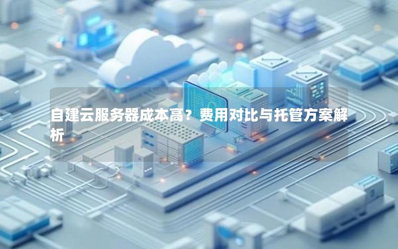 自建云服务器成本高?费用对比与托管方案解析
