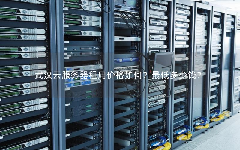 武汉云服务器租用价格如何?最低多少钱?