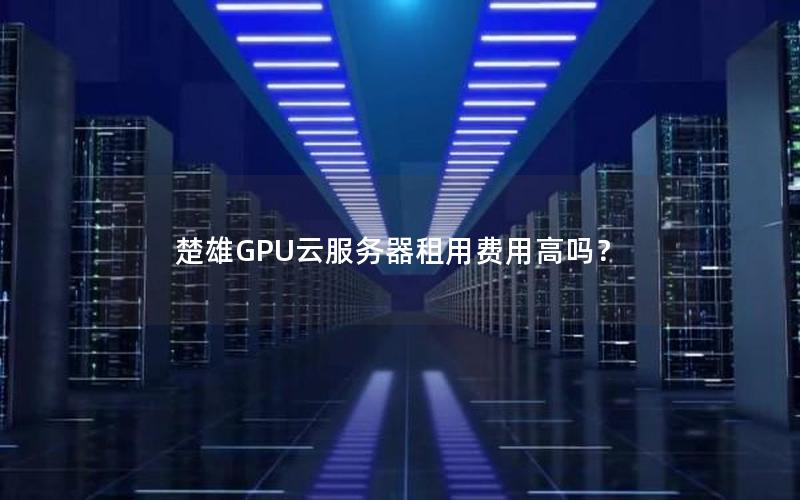 楚雄GPU云服务器租用费用高吗？