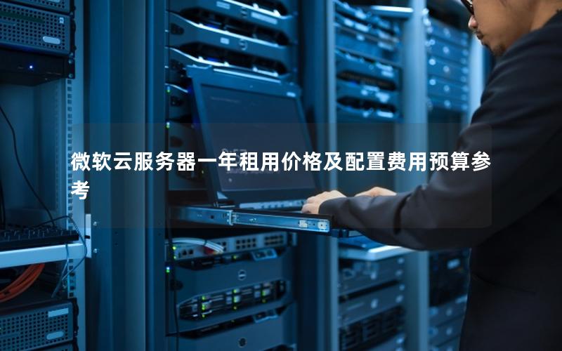 微软云服务器一年租用价格及配置费用预算参考