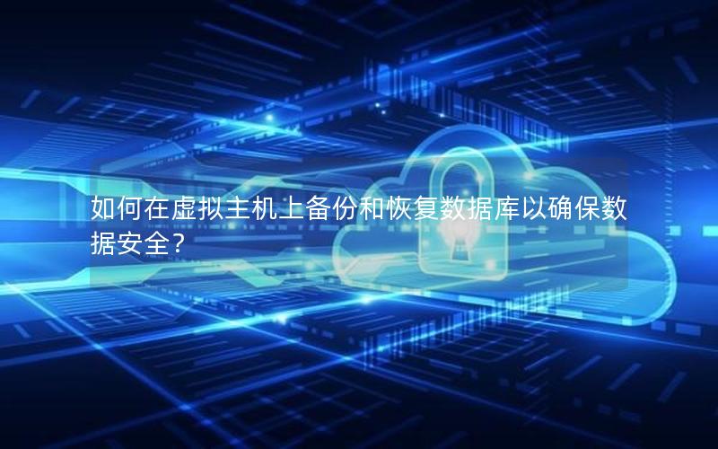 如何在虚拟主机上备份和恢复数据库以确保数据安全？