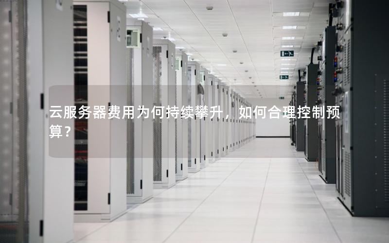 云服务器费用为何持续攀升，如何合理控制预算？