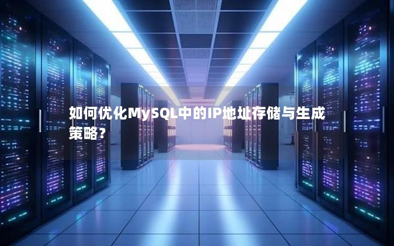 如何优化MySQL中的IP地址存储与生成策略？