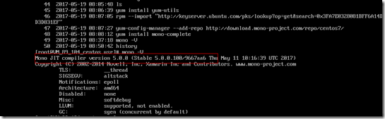 在CentOS 7.2下安装Mono 5.0的方法教程