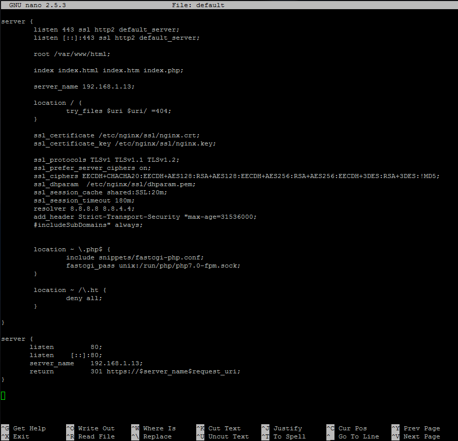 在 Ubuntu 16.04 为 Nginx 服务器安装 LEMP 环境(MariaDB,PHP 7 并支持 HTTP 2.0) 在 Ubuntu 16.04 为 Nginx 服务器安装 LEMP 环境(MariaDB,PHP 7 并支持 HTTP 2.0)