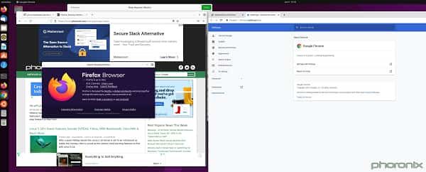 Firefox 95 和 Chrome 97 在 Linux 的性能对比