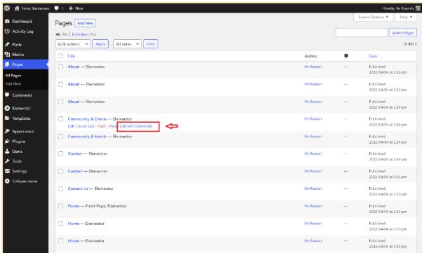 使用Elementor创建和编辑页面的方法步骤