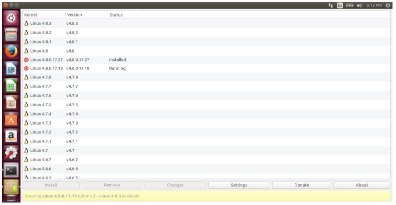Ubuntu升级和更新Linux内核版本的简单方法推荐