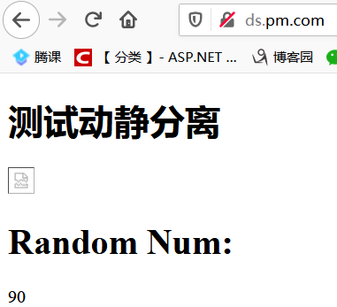 Nginx动静分离实现案例代码解析