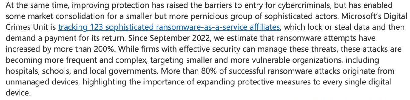 微软提出“未来安全倡议”,宣布将“改善内部设计”防止黑客网络攻击