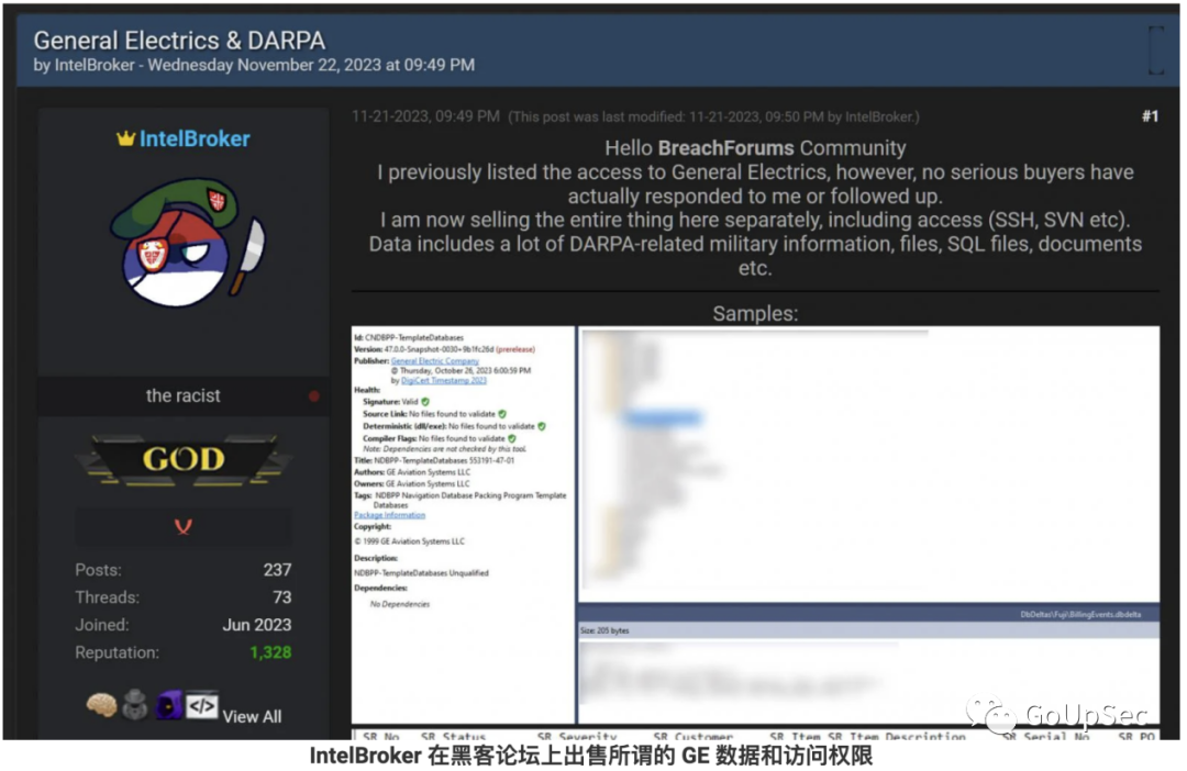 GE疑遭黑客攻击,大量军事机密泄漏
