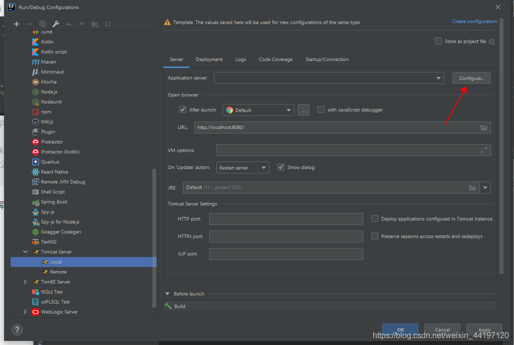在IDEA 2025.3.1中部署Tomcat并且创建第一个web项目的过程详解