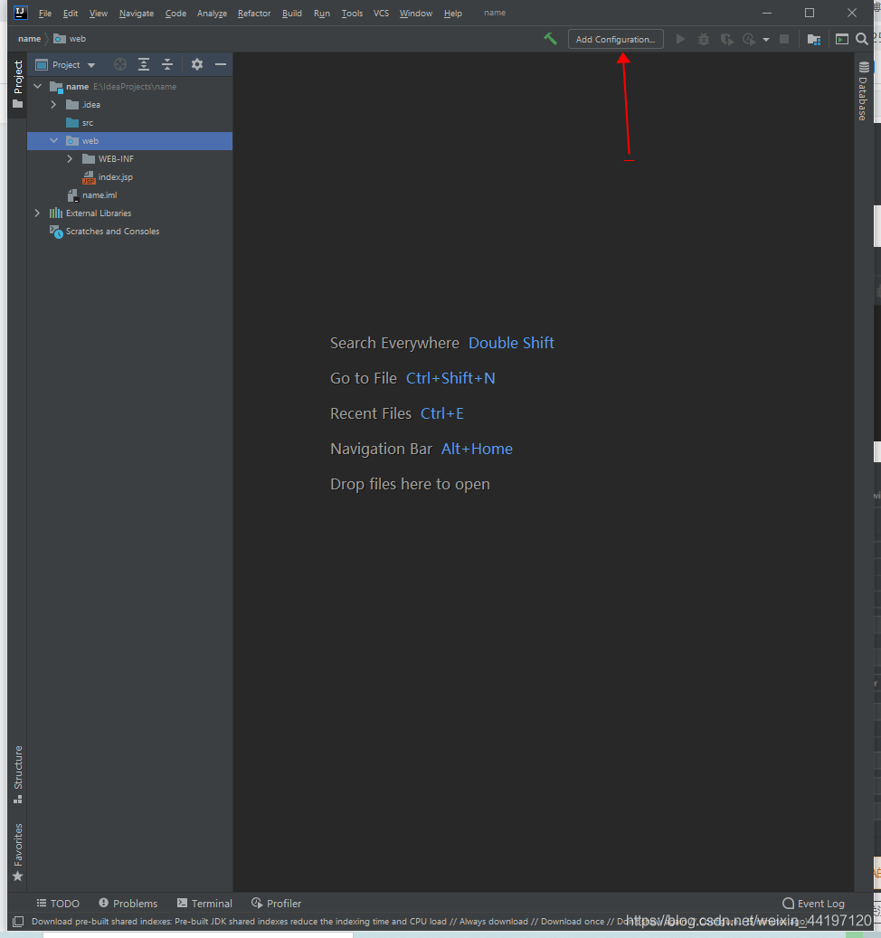 在IDEA 2025.3.1中部署Tomcat并且创建第一个web项目的过程详解
