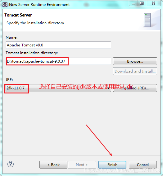 tomcat9 下载安装和配置+整合到eclipse的教程详解