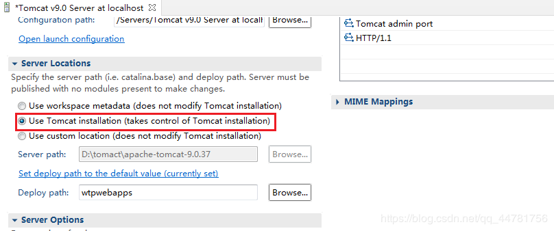 tomcat9 下载安装和配置+整合到eclipse的教程详解