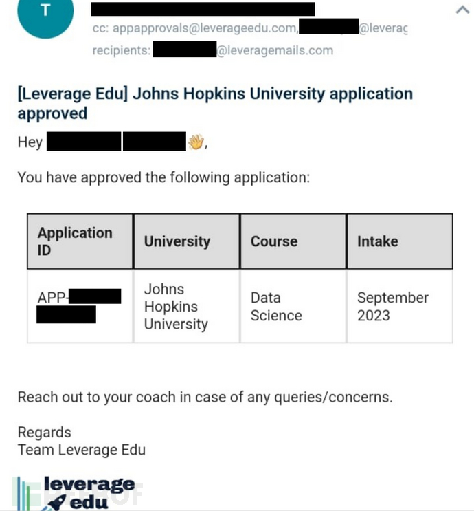 大学录取平台泄露24万学生个人敏感信息