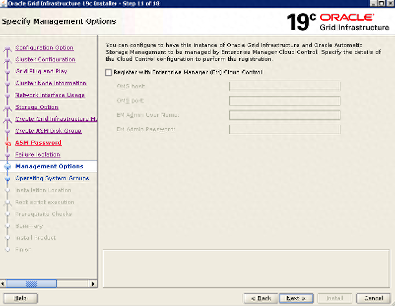 使用 ASM 和版本升级安装 Oracle 19C RAC 的分步指南