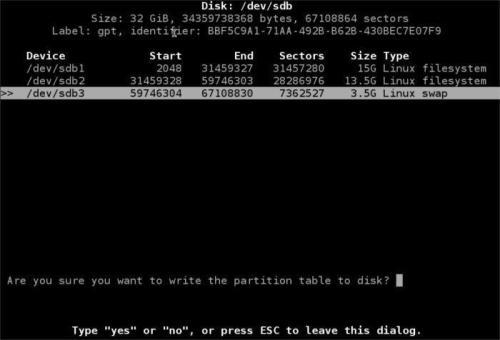 在Linux下创建分区和文件系统的方法详解