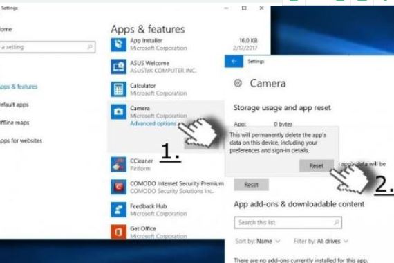 Win10使用相机出现0xa00f4271相机错误怎么办？