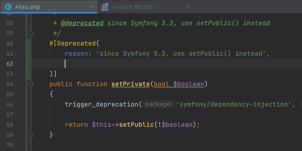 PhpStorm 2025.3：新增开箱即用的PHP 8属性(推荐)