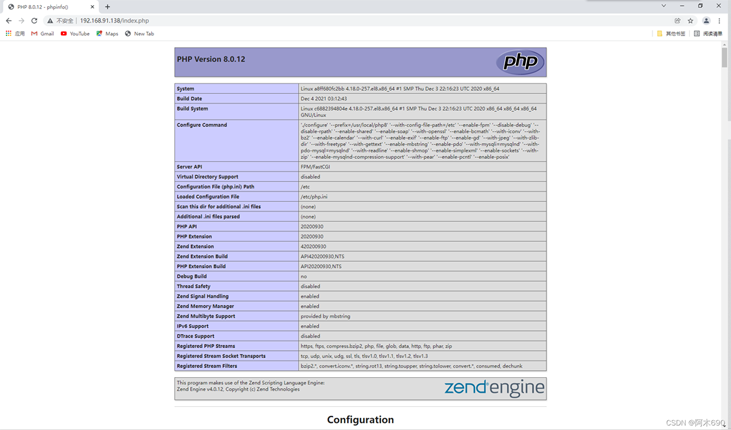 Docker容器编译LNMP的实现示例
