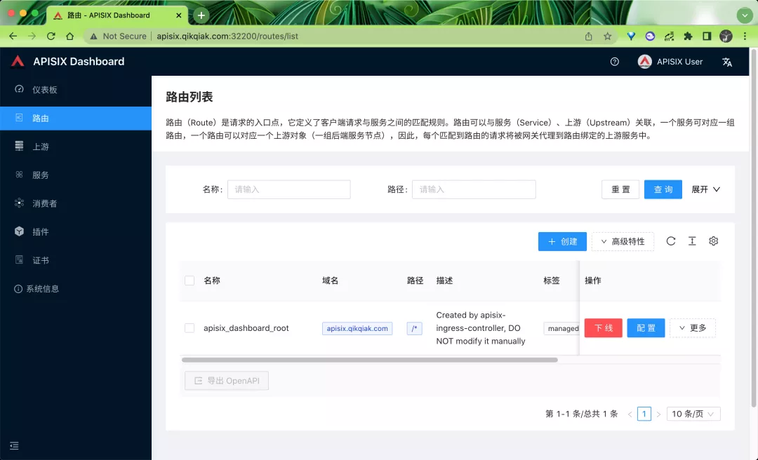 一篇带给你Apache APISIX 初体验