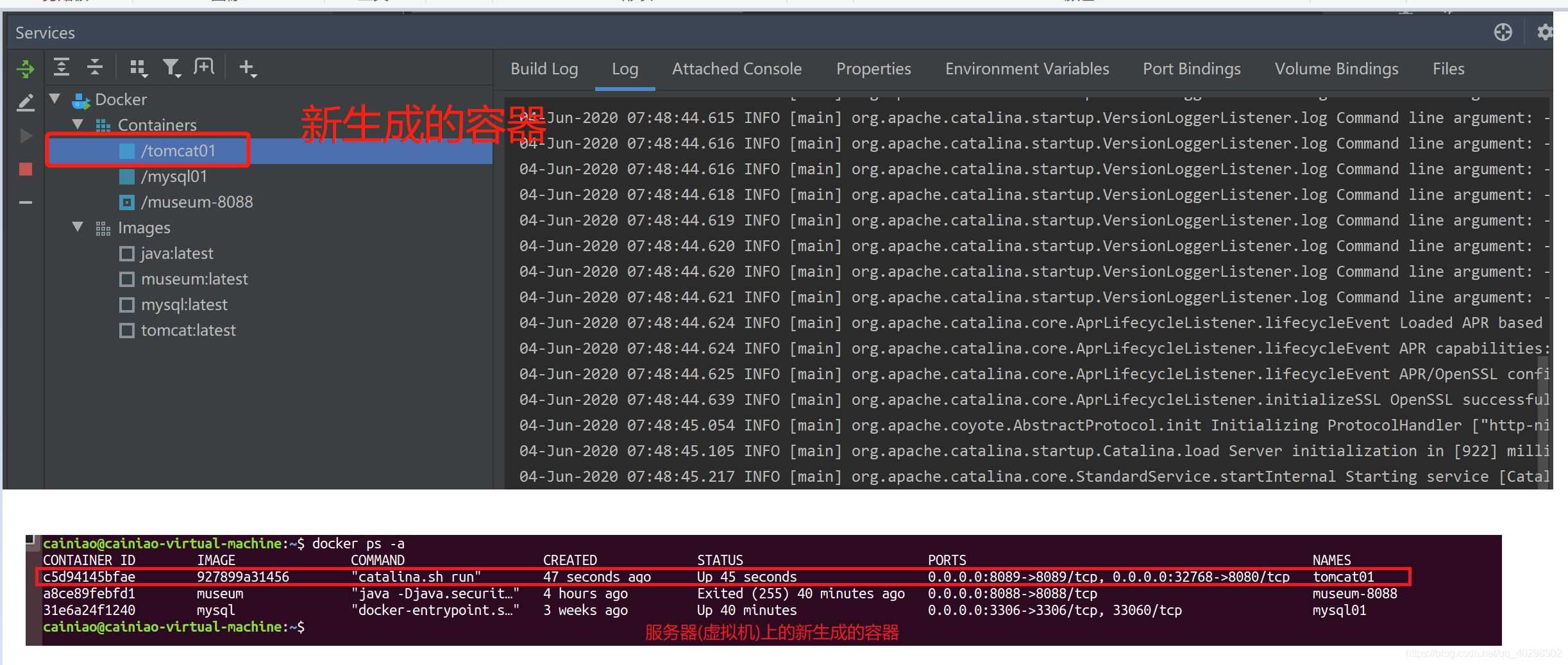 IDEA使用Docker插件(菜鸟教程)