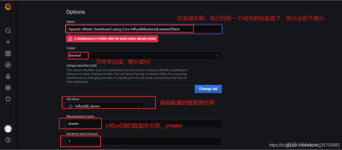 docker环境搭建JMeter+Grafana+influxdb可视化性能监控平台的教程