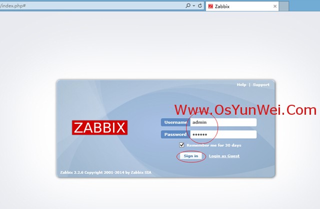 Zabbix安装图文教程(需要LAMP或者LNMP运行环境)