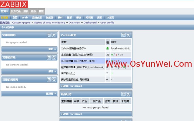 Zabbix安装图文教程(需要LAMP或者LNMP运行环境)