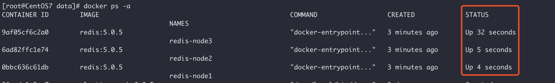 Docker上实现Redis集群搭建