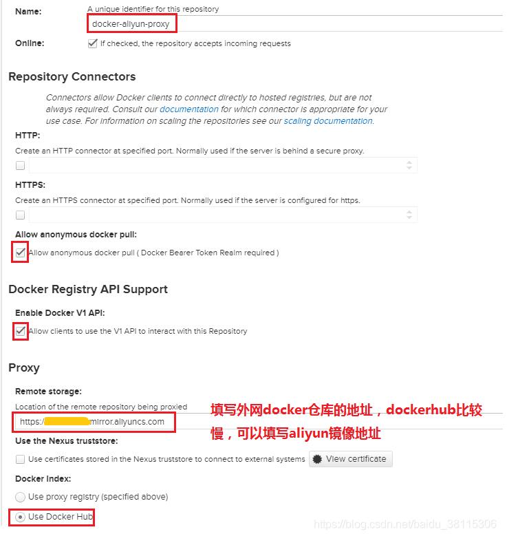 利用nexus作为私库进行代理docker,进行上传和下载镜像操作
