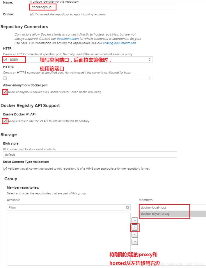 利用nexus作为私库进行代理docker,进行上传和下载镜像操作