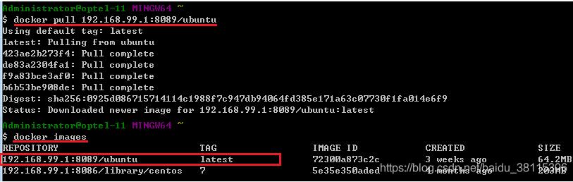 利用nexus作为私库进行代理docker,进行上传和下载镜像操作