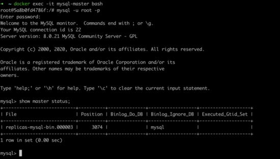 详解用Docker构建MySQL主从环境