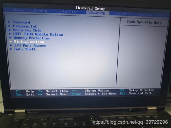 Thinkpad VMware 安装虚拟机出现此主机支持 Intel VT-x,但 Intel VT-x 处于禁用状态(问题解决方法)