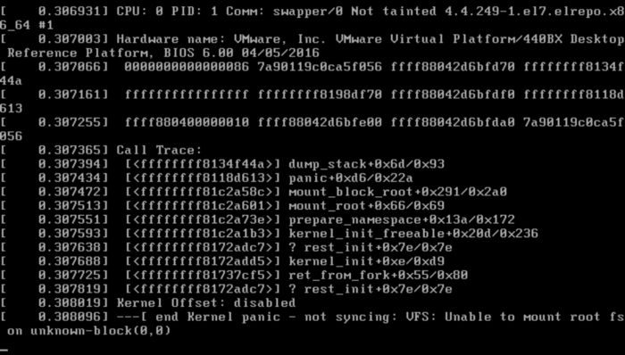 Centos7 开机时遇到initramfs-xxx.img not found错误导致虚拟机无法开启问题处理