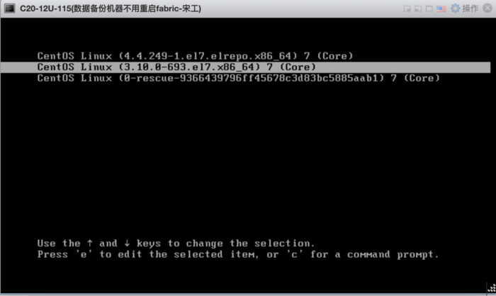 Centos7 开机时遇到initramfs-xxx.img not found错误导致虚拟机无法开启问题处理