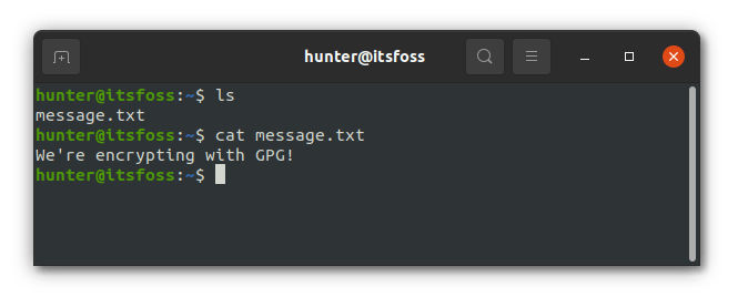 手把手教您在 Linux 上使用 GPG 加解密文件