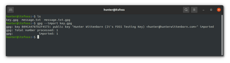 手把手教您在 Linux 上使用 GPG 加解密文件