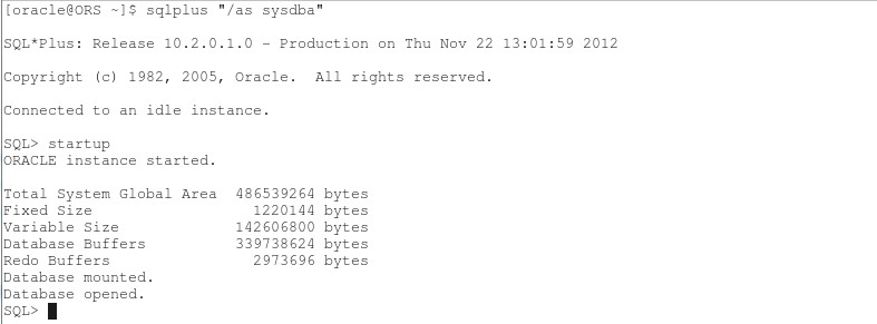 Linux中Oracle服务启动和停止脚本与开机自启动