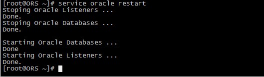 Linux中Oracle服务启动和停止脚本与开机自启动