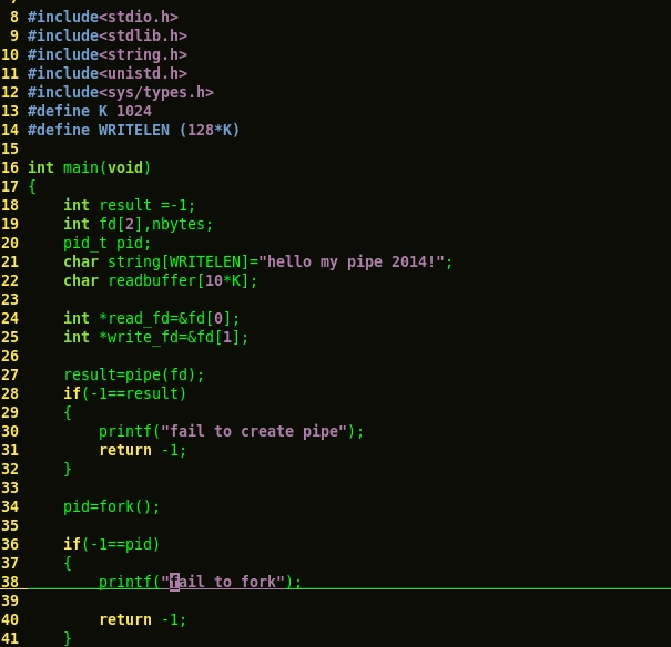 linux编程之pipe()函数详解