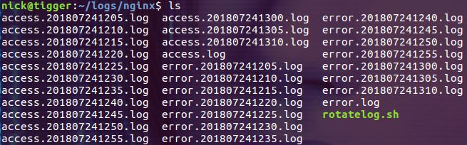 滚动 docker 中的 nginx 日志思路详解