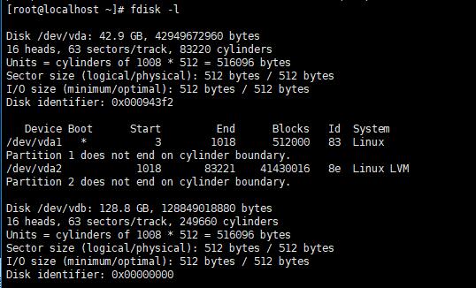 centos系统VPS服务器挂载数据盘教程