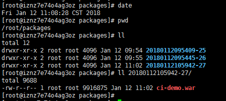 使用docker -v 和 Publish over SSH插件实现war包自动部署到docker的操作步骤
