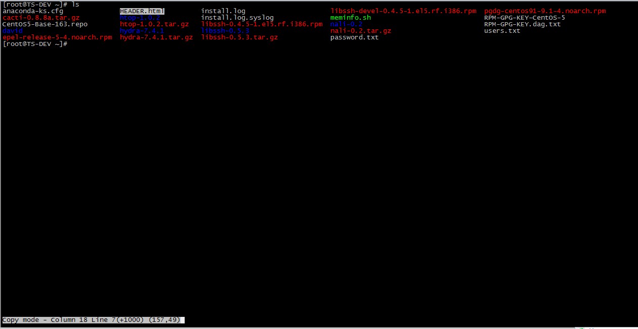 linux中 关于screen 的命令详解